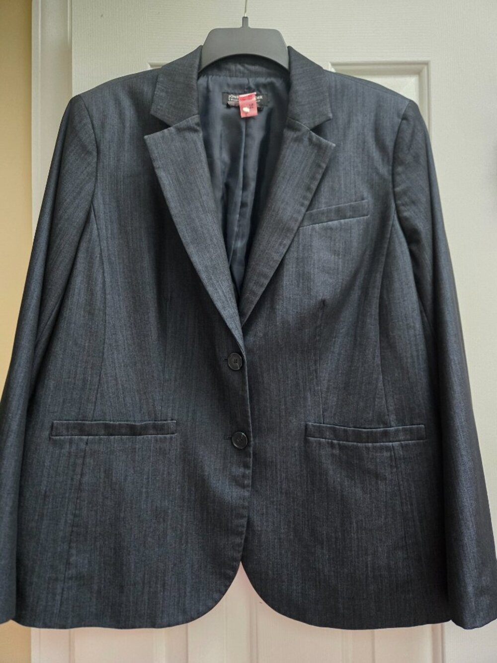 EUC Jones New York Blazer - Size 16W - Blue/Black mix
